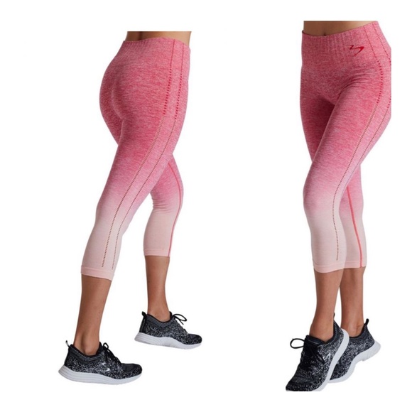 Beachbody Pants - Beachbody Ombré Crop II High Rise Leggings